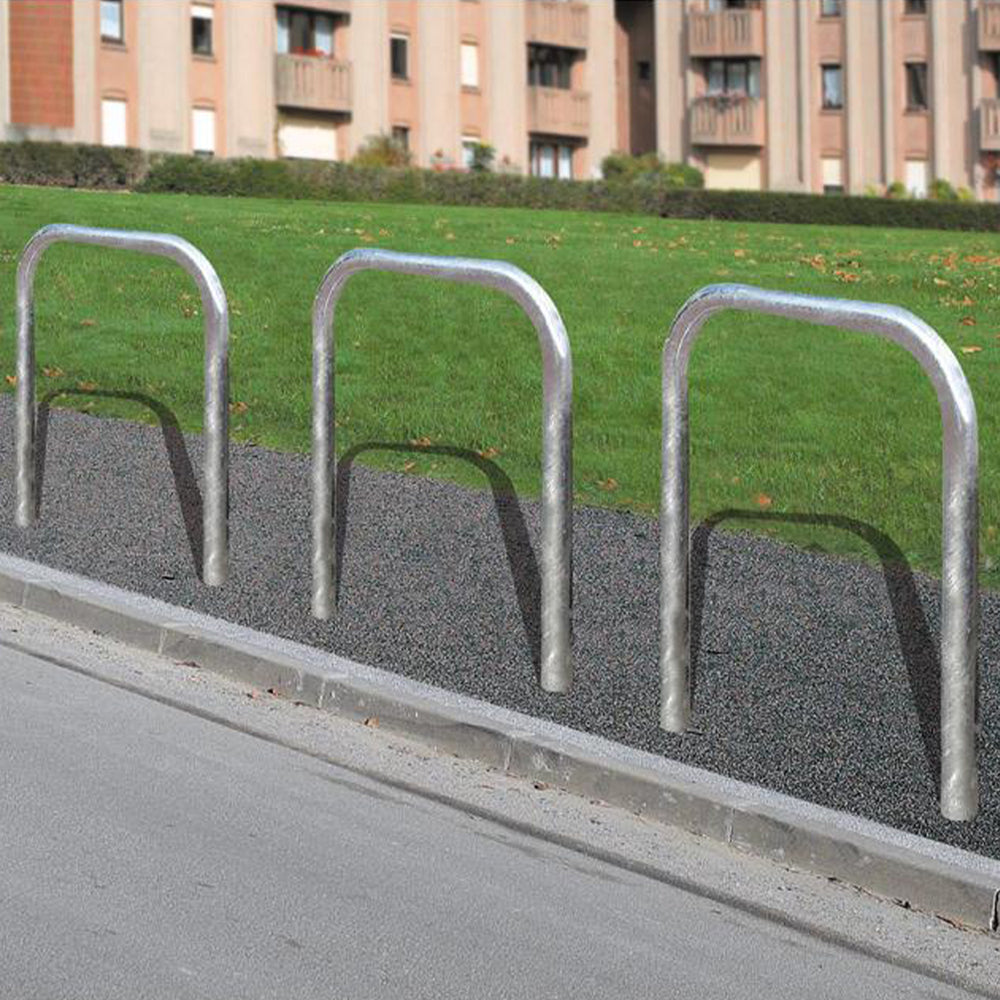 Galvanized-Steel-Hoop-Barrier,-Steel,-Hoop,-Galvanized,-Traffic,-Road,-Crowd,-Temporary,-Event,-Construction,-Steel-Hoop-Traffic,-Durable-metal-outdoor-pedestrian