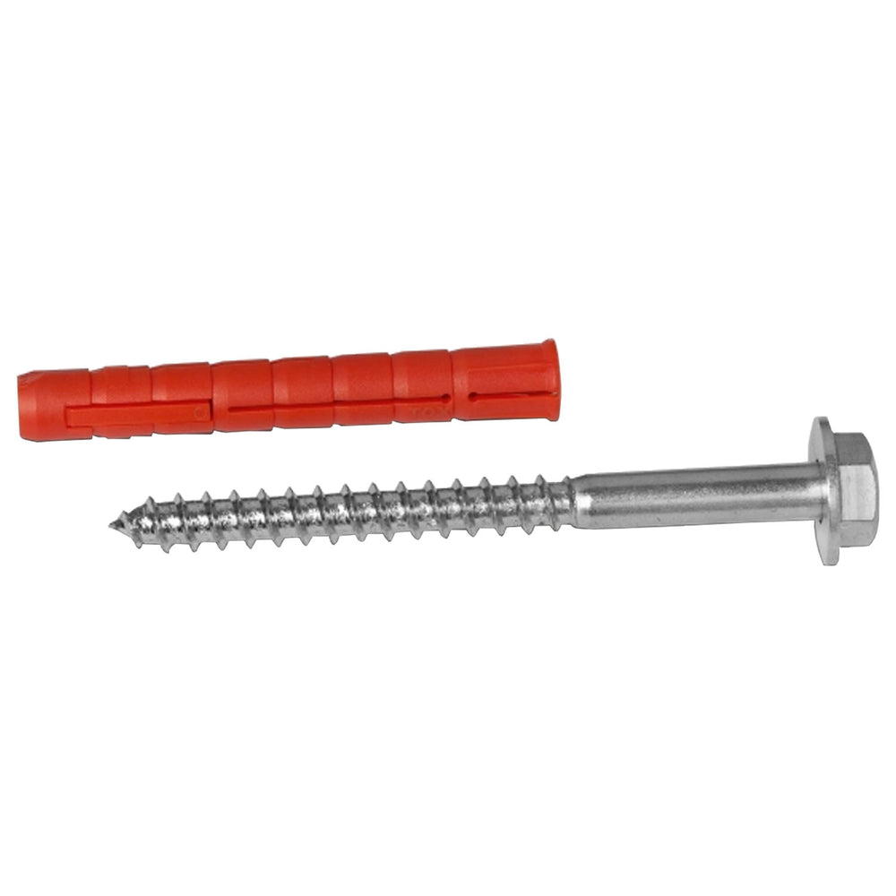 rawl-bolts-concrete-wall-rawlplug-100mm-BLACK-BULL-impact-guard-rails-protection-XL-safety-workplace-factories-warehouses-heavy-duty-bolt-down-fixing