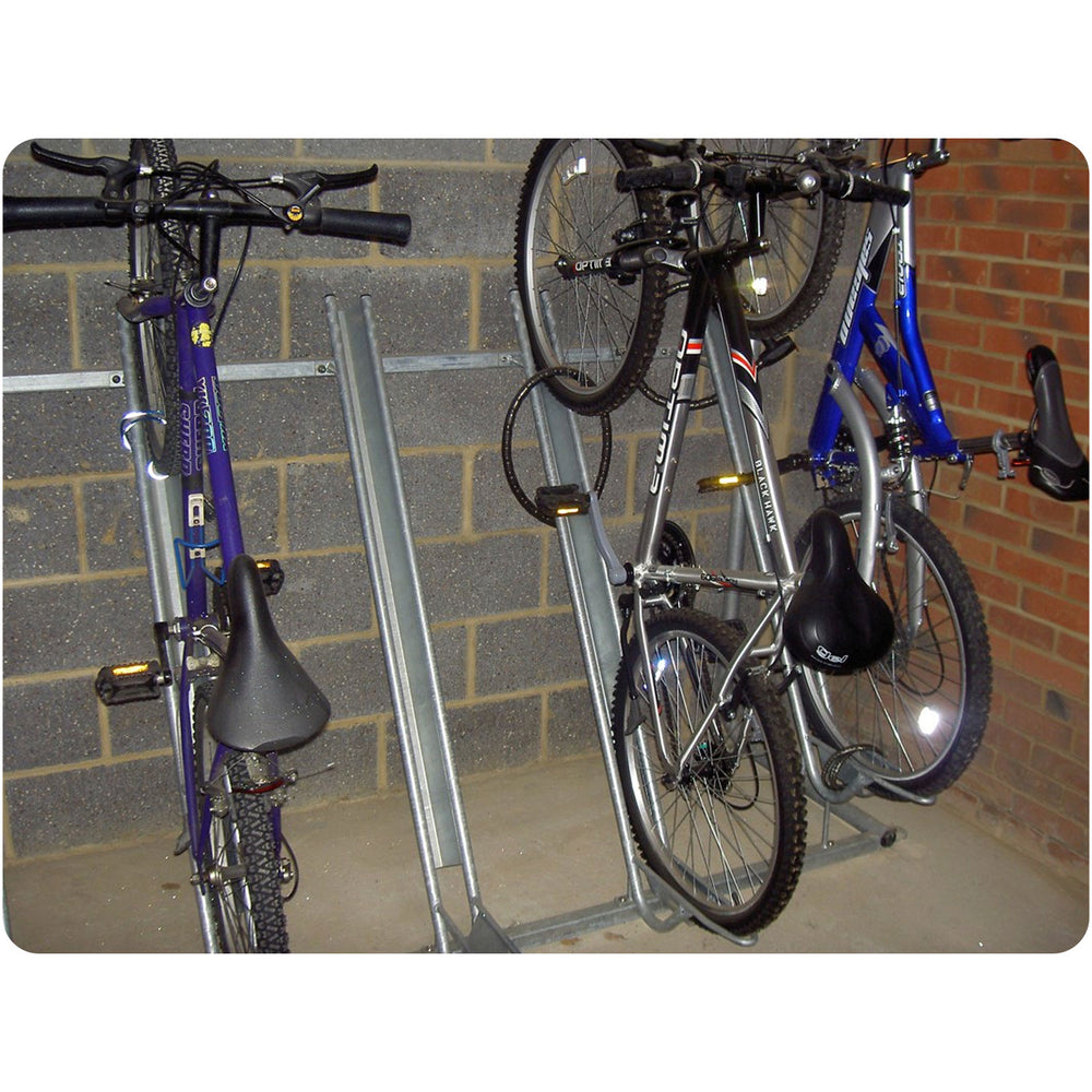 semi-vertical-cycle-stack-bike-stand-bicycle-storage-parking-rack-galvanised-stainless-steel-powder-coated-custom-RAL-durable-industrial-outdoor-sturdy-schools-highschool-college-university-public-spaces