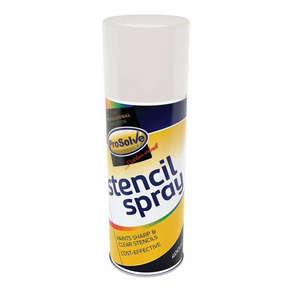 Industrial Stencil Spray: Fast-Drying Acrylic Paint Marker | White Color | Interior & Exterior Use | Non-Toxic & Quick Drying | High Pigment Content