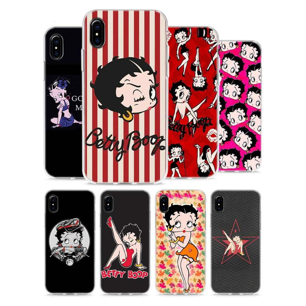 Betty Boop Style Phone Cases for Apple iPhone
