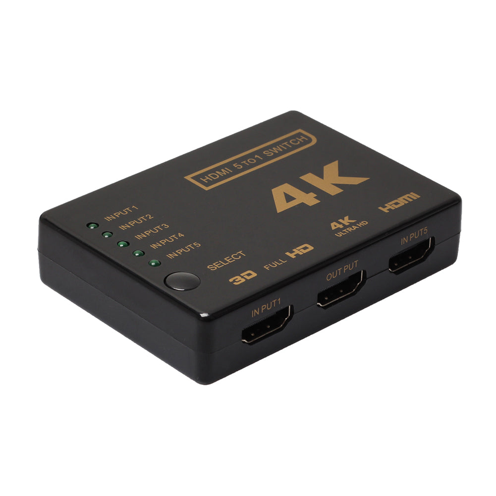 HDMI Switch 5 in 1 out with Remote controller HDMI Splitter