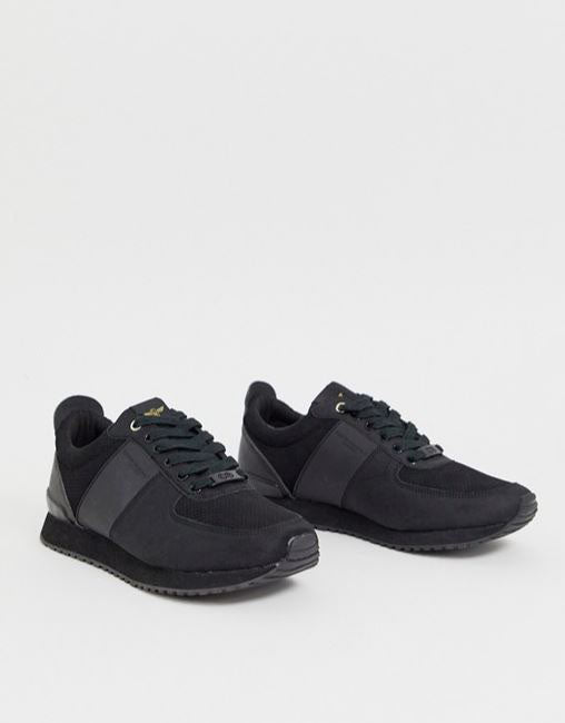 creative recreation black trainers