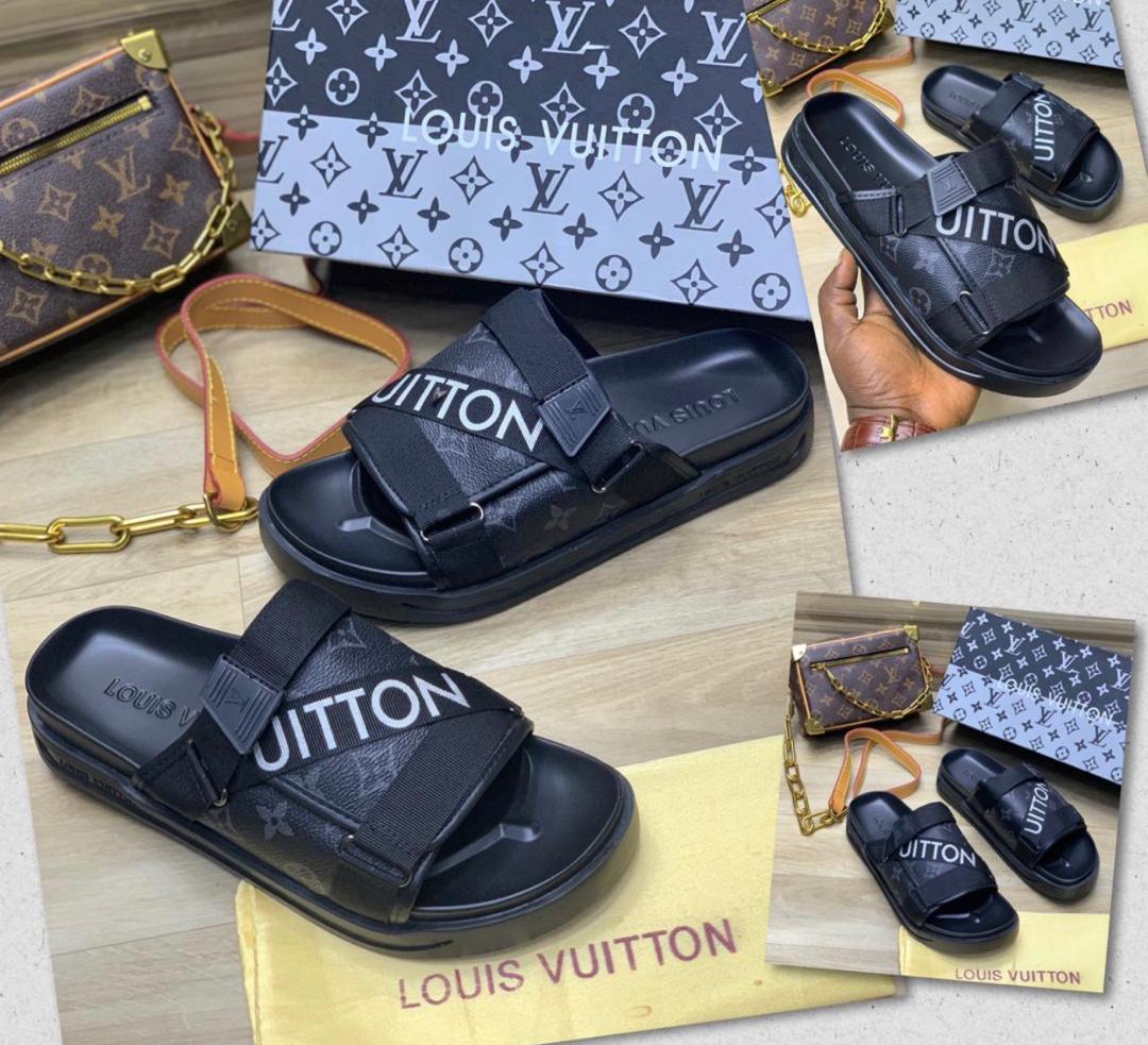 latest louis vuitton palm slippers