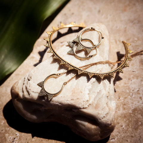 Neptune-Collection-Jewelry-Earrings-Necklace-Bracelet-Brass-Handmade-Bohemian-Saraswati-Designs