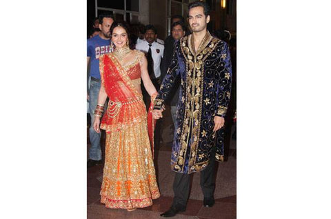 More Pics of Esha Deol's Wedding to gorgeous diamond merchant Bharat Thaktani!