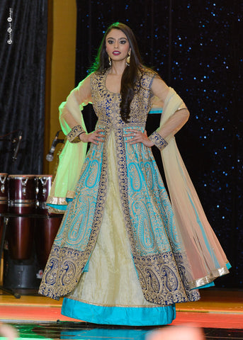 Indo-Western Gown Indian Lehenga