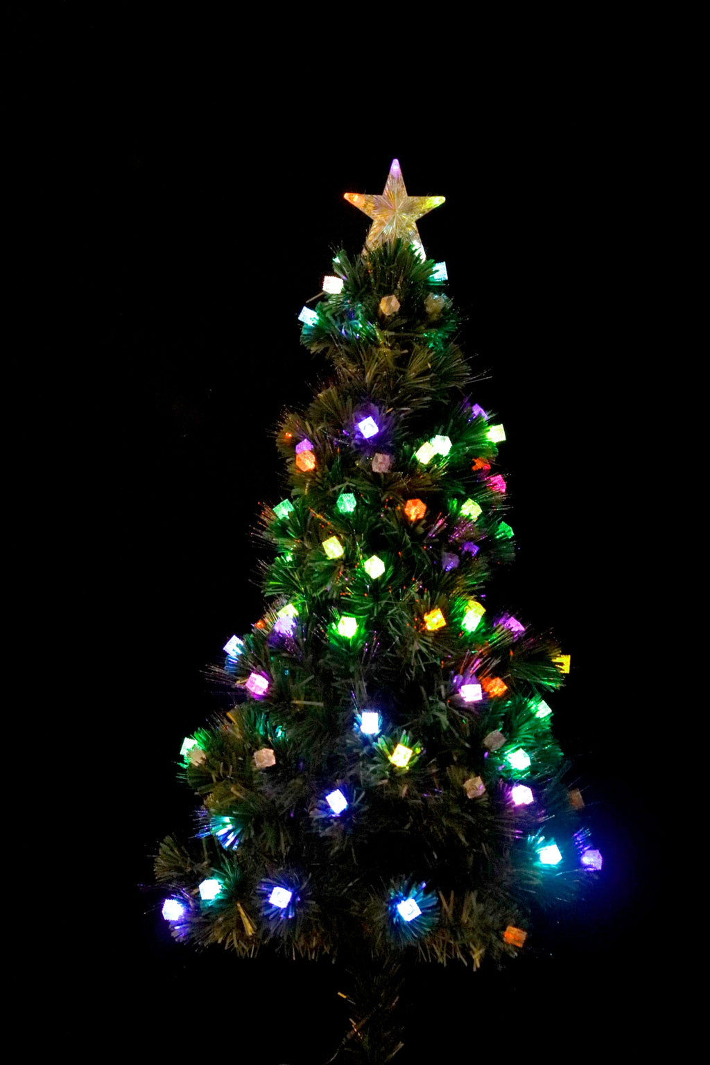 pre lit led christmas tree