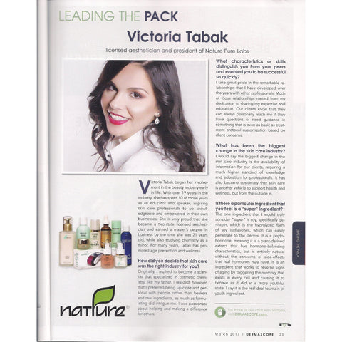Leading the Pack - Dermascope Magazine March 2017 Issue