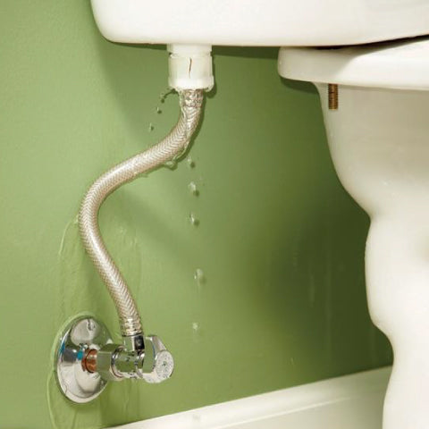 leaking toilet connections