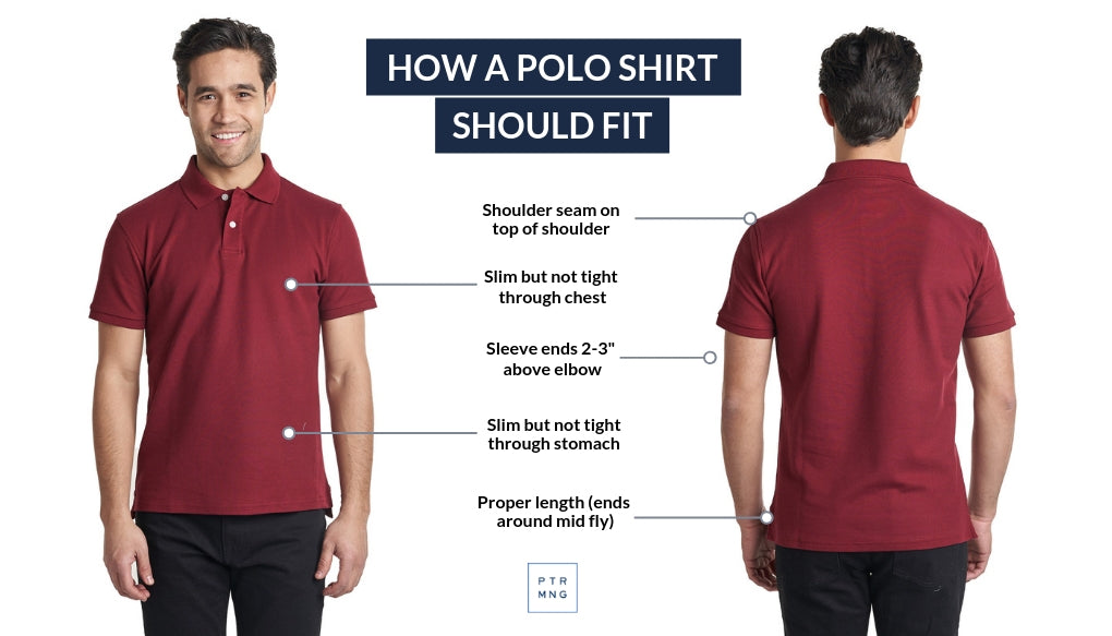 How a polo shirt should fit