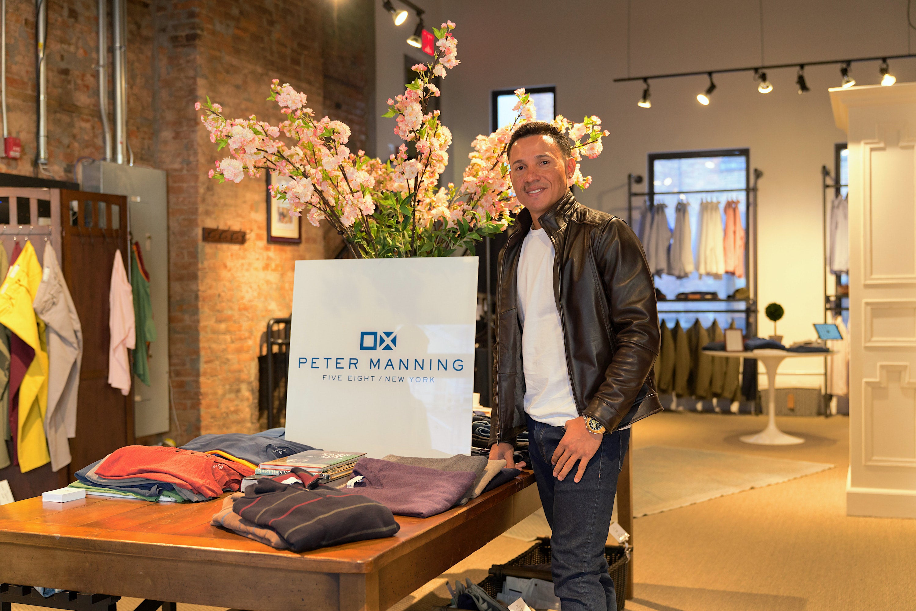 Ronald Torreyes at Peter Manning NYC Fit Shop