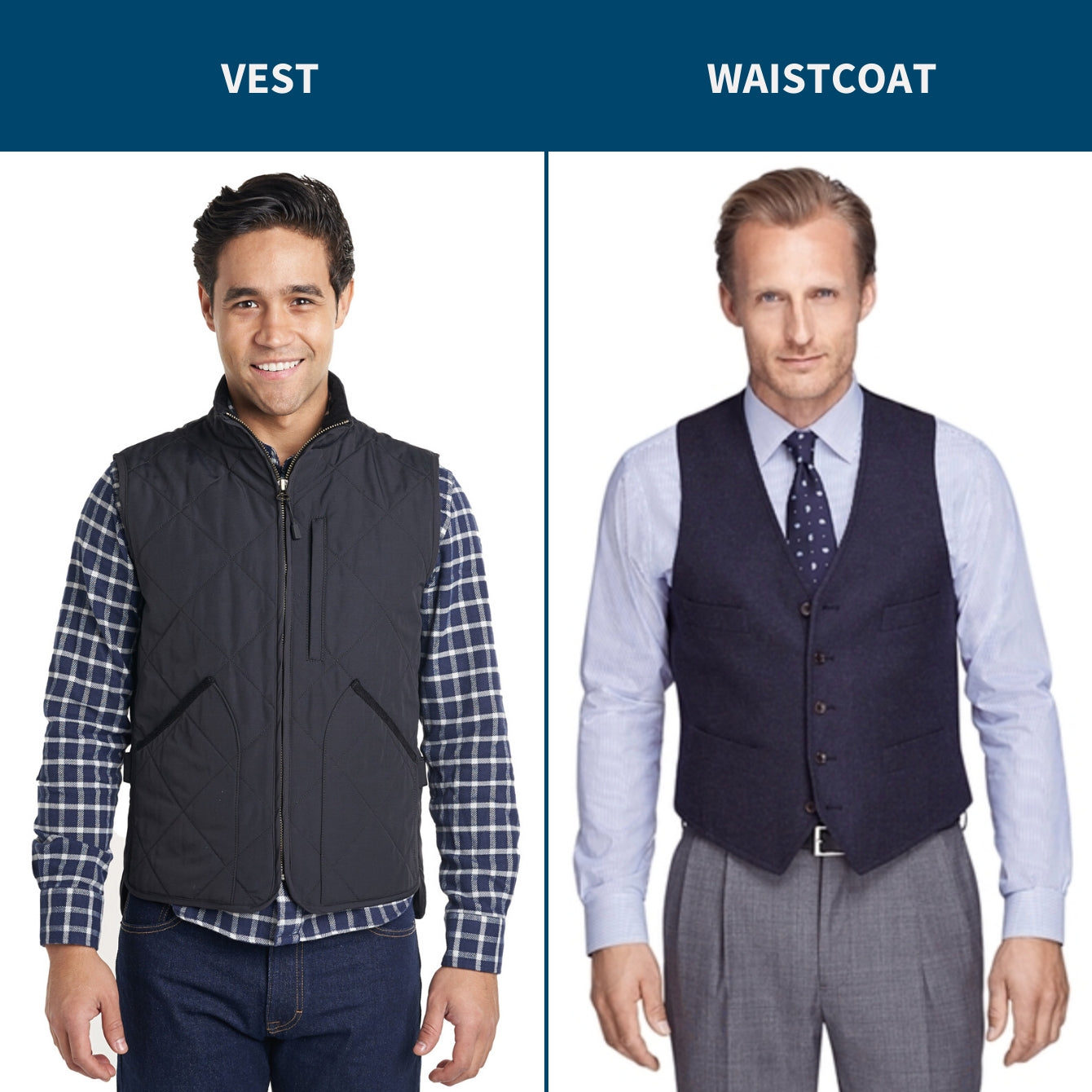 Vest vs waistcoat