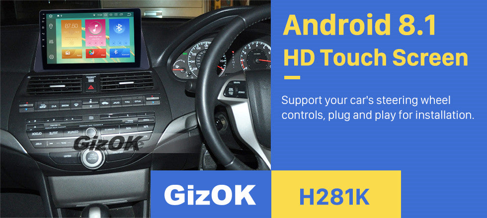 2008-2012 HONDA ACCORD 8 4G WIFI Car GPS Navigation System