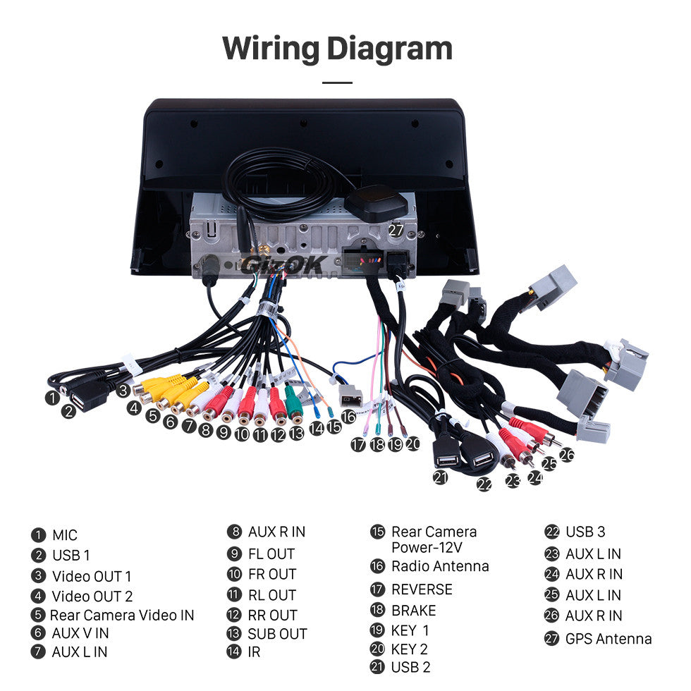 2008-2012 HONDA ACCORD 8 4G WIFI Car GPS Navigation System