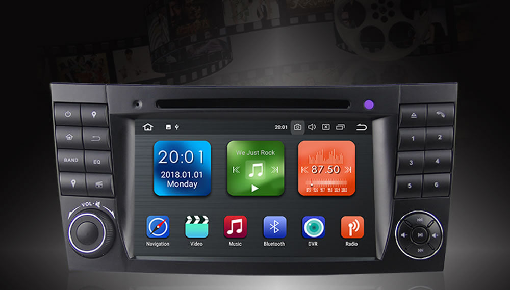 Mercedes Benz E-class W212 Android Car Stereo