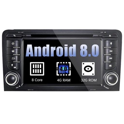 2003-2013 AUDI A3 S3 Android 8.0 Car Stereo