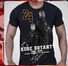 Custom designed T-shirt Kobe  2