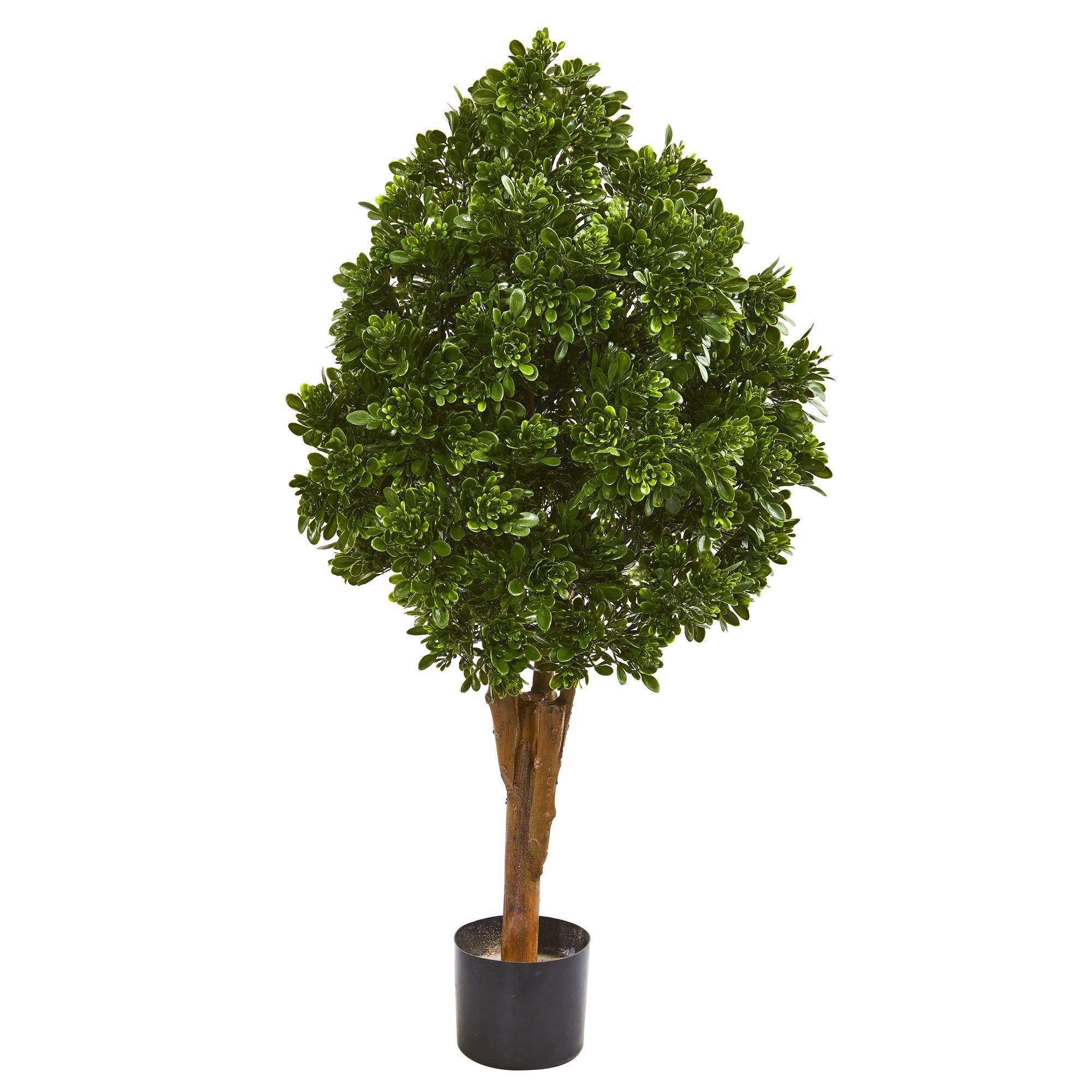 41” Tea Leaf Artificial Tree UV Resistant (Indoor/Outdoor)