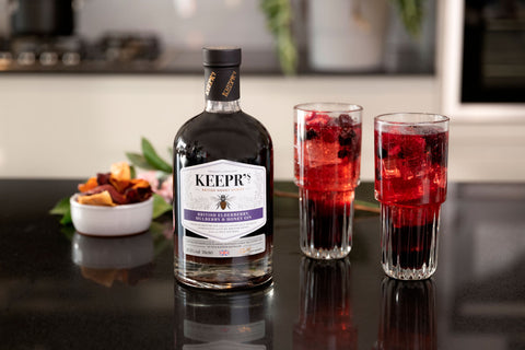 British Elderberry, Mulberry & Honey Gin