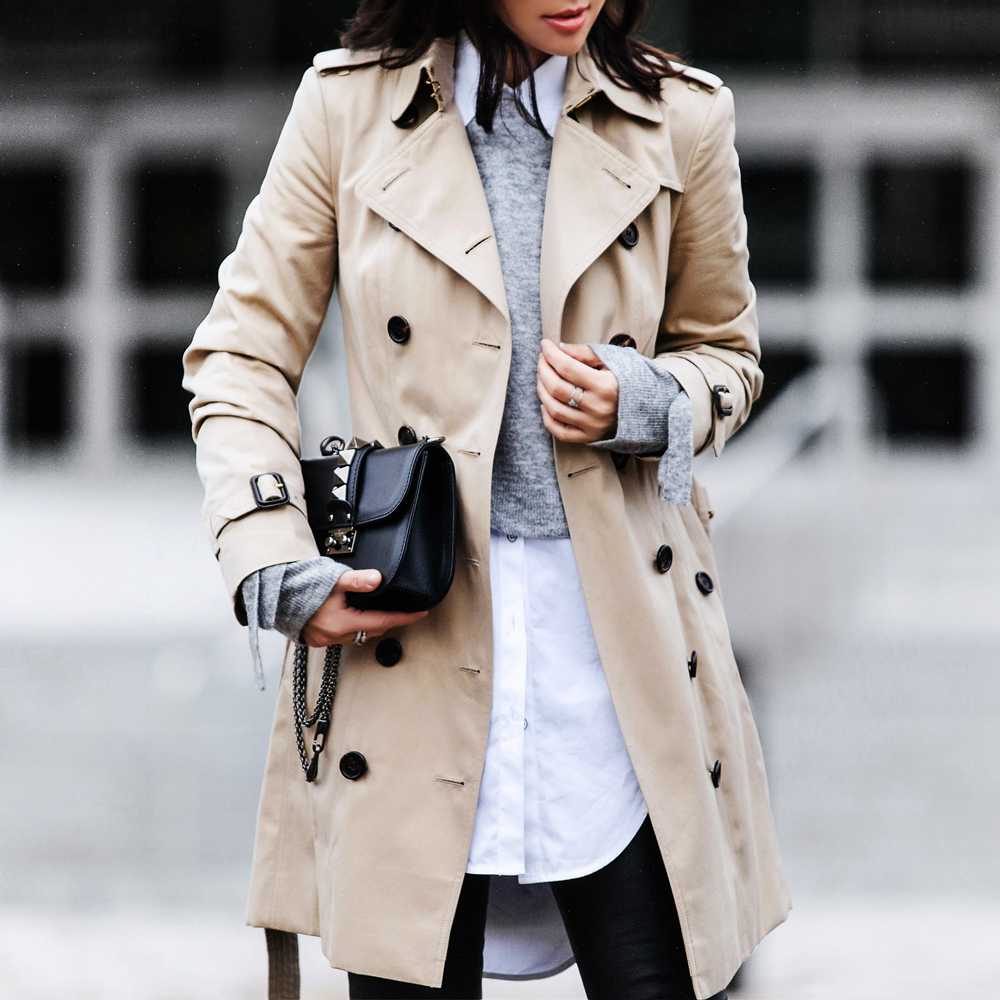 cheap tan trench coat