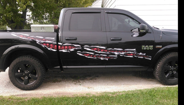 Skulls Tears Vehicle Decals Xtreme Digital Graphix