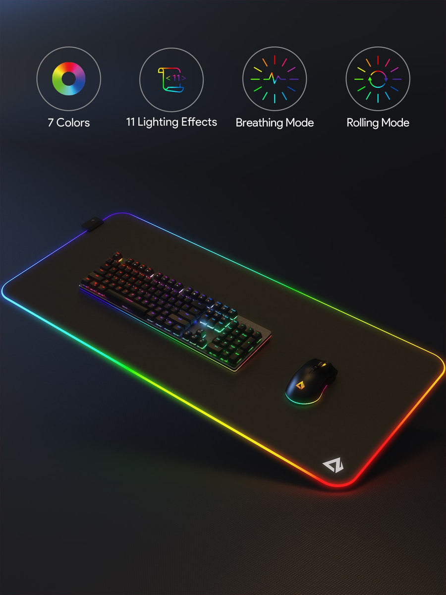 keyboard mouse pad rgb