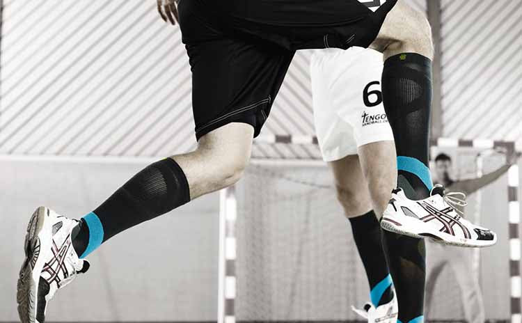 Sports Compression Socks Ball & Racket