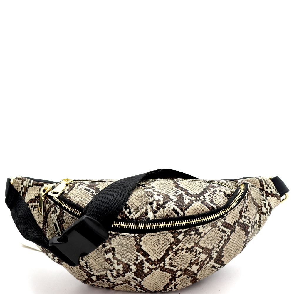 snake fanny pack