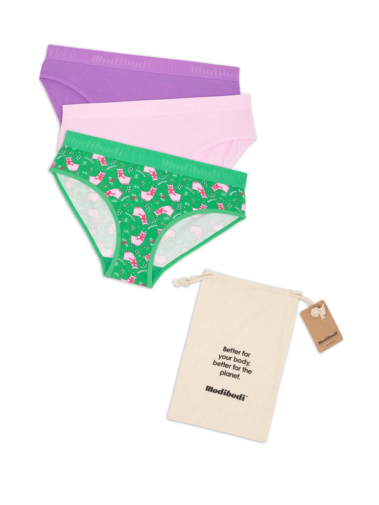 Teen Hipster Bikini Holiday Gifting 3 Pack | Modibodi – Modibodi AU