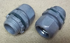 Compression Couplings for 1/2in Conduit Lot of 17 -- New