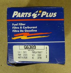 Parts Plus G6389 Fuel Filter 6 1/2in x 2 1/4in x 2 1/4Metal -- New