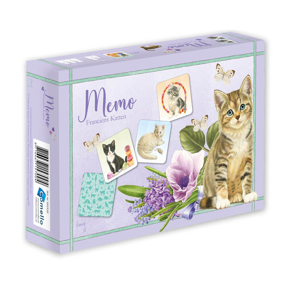 levering aan huis Trekken Symptomen Katten memory spel | Franciens katten – The Happy Cat Shop