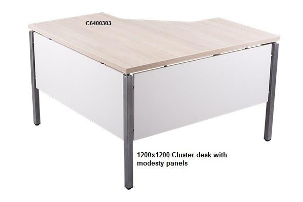 Cluster Desk With Modesty Panels Makchedi Co Za