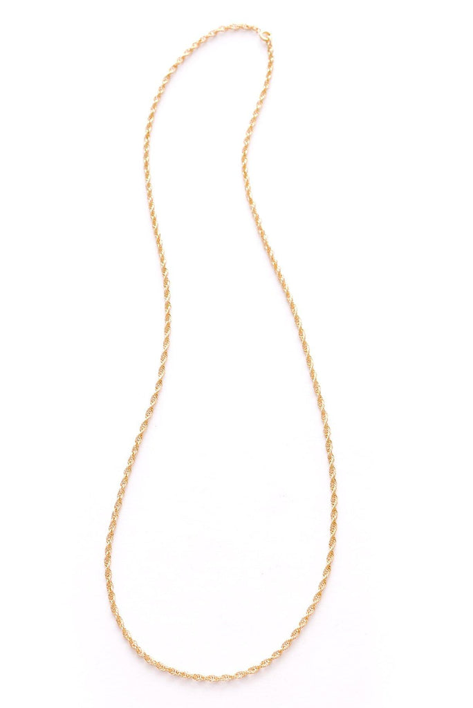 Dainty Rope Necklace | 1950s Vintage 