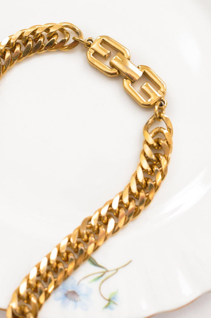 Givenchy Chain Necklace | 1980s Vintage 