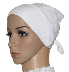 Firdevs Jersey Bonnet White