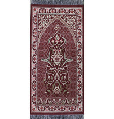 Child islamic prayer carpet mat