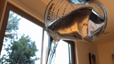 pouring water in pressure cooker Dripdash experiment 