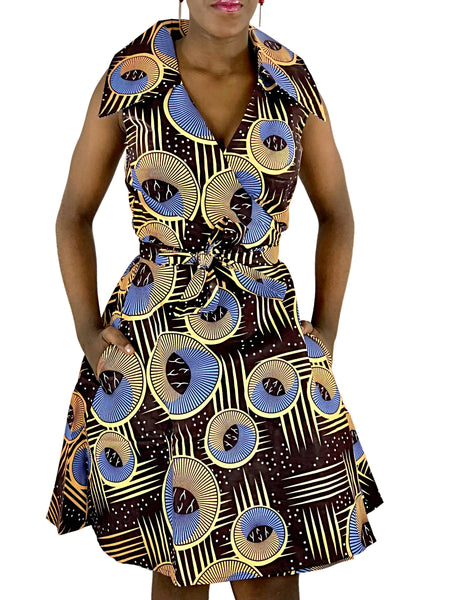 african wrap dresses