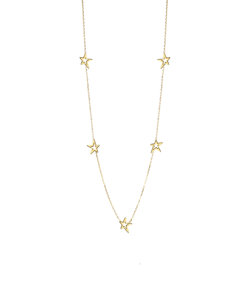 Catherine Zoraida fairtrade gold shooting star necklace