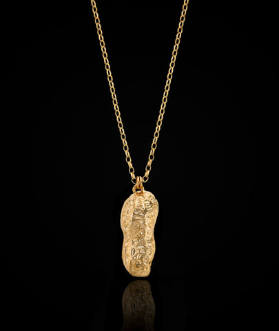 gold monkey nut pendant Catherine zoraida