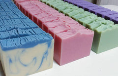 cut bars of soap