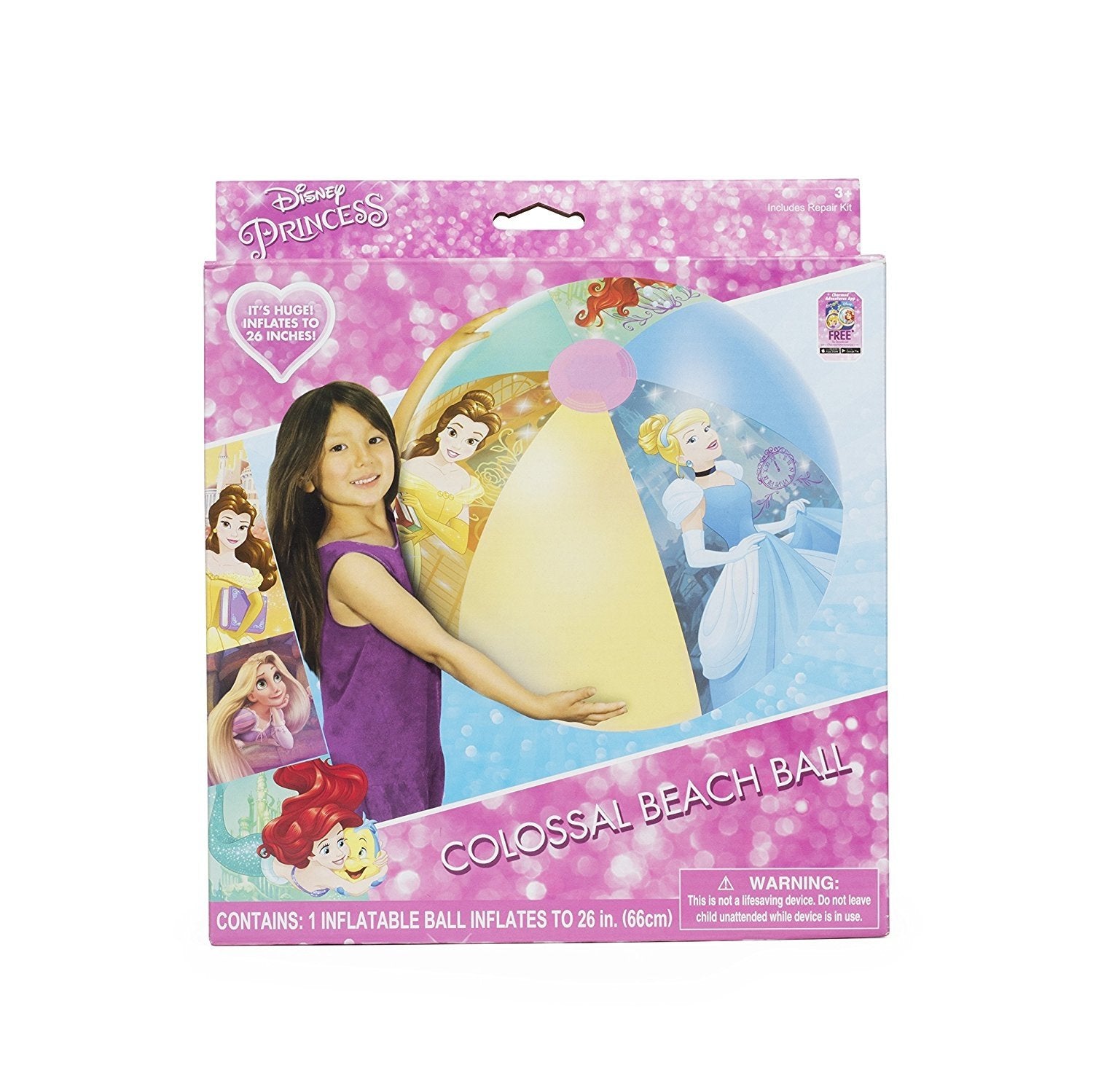 disney princess beach ball