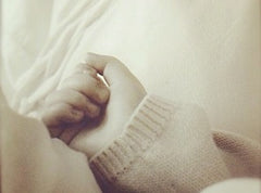 Saoirse's little hand