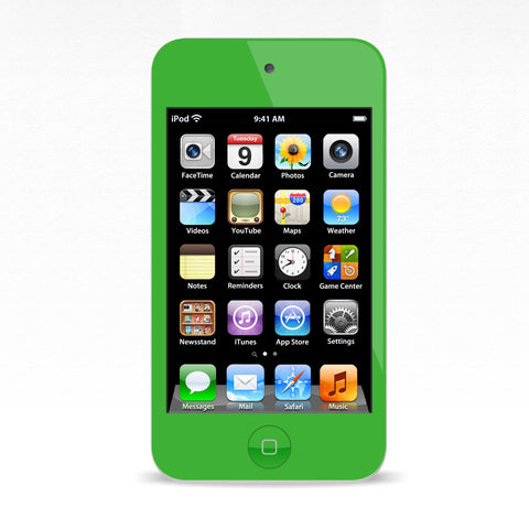 iPod Touch 4 Green Colour Conversion