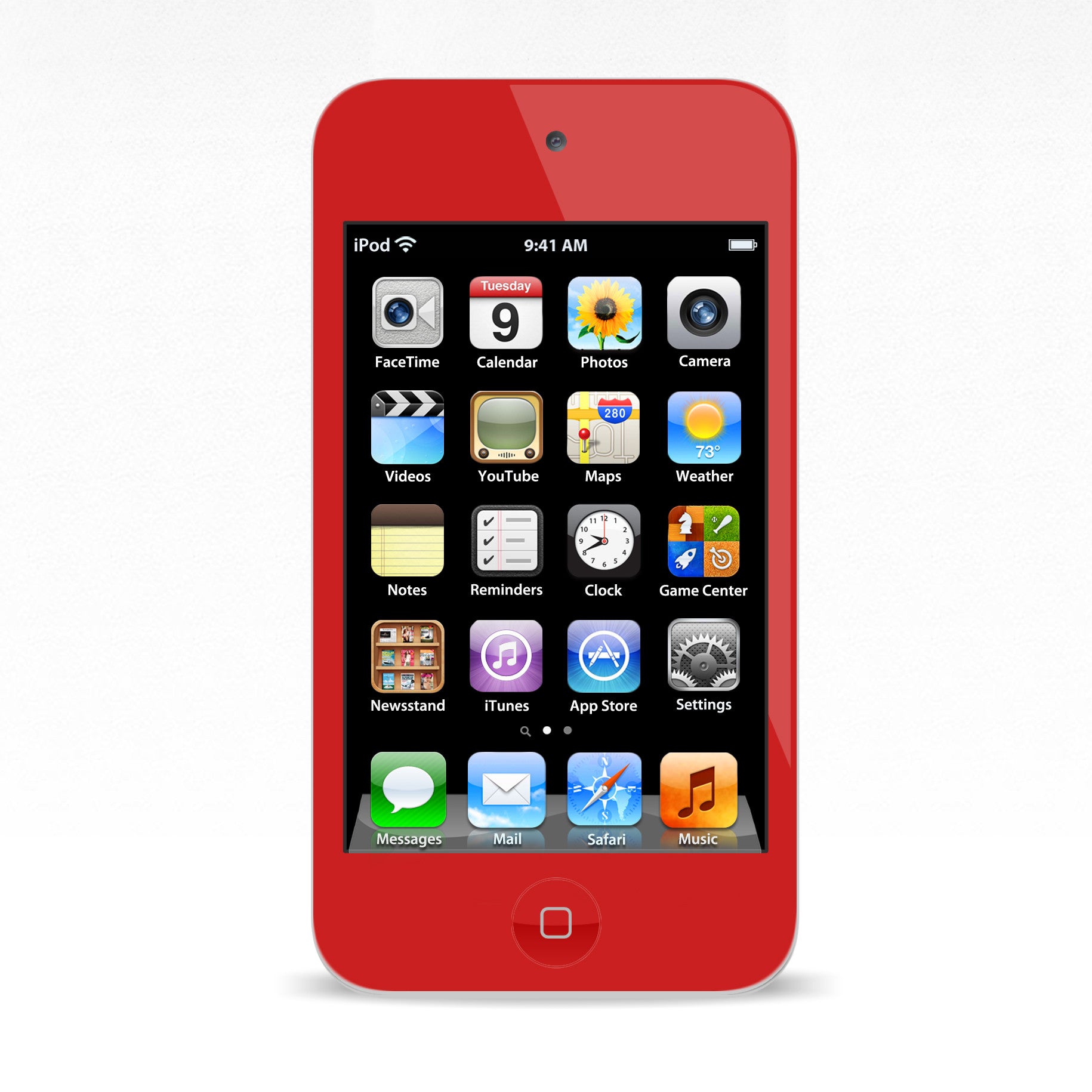 iPod Touch 4 Red Colour Conversion