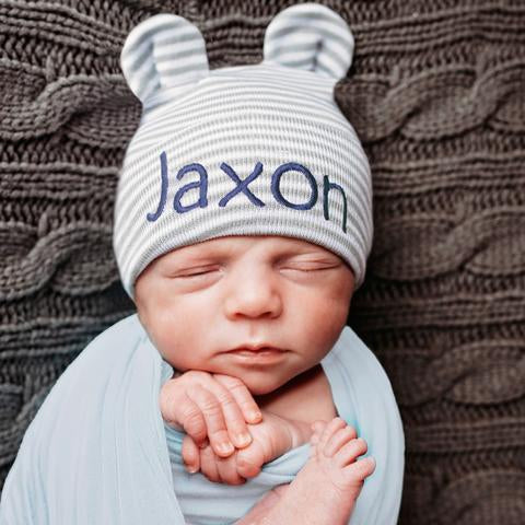 personalized infant hat