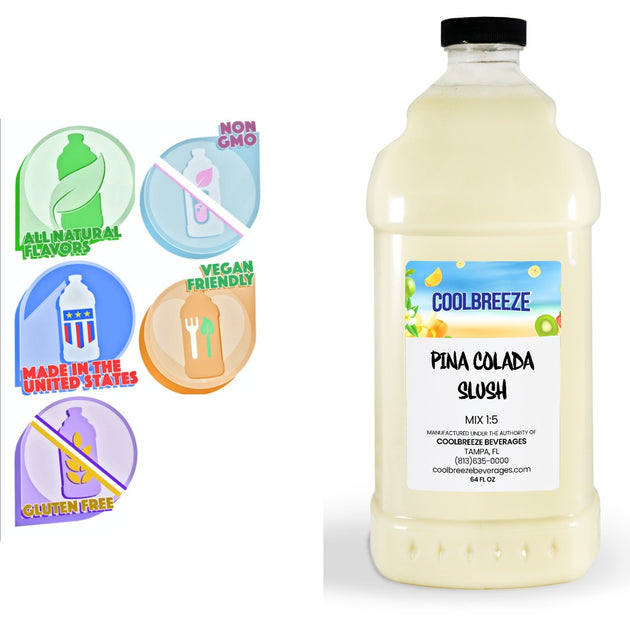 Coolbreeze Frozen Drink Machine Flavor Syrups, Slush Mix - O – CoolBreezeBeverages