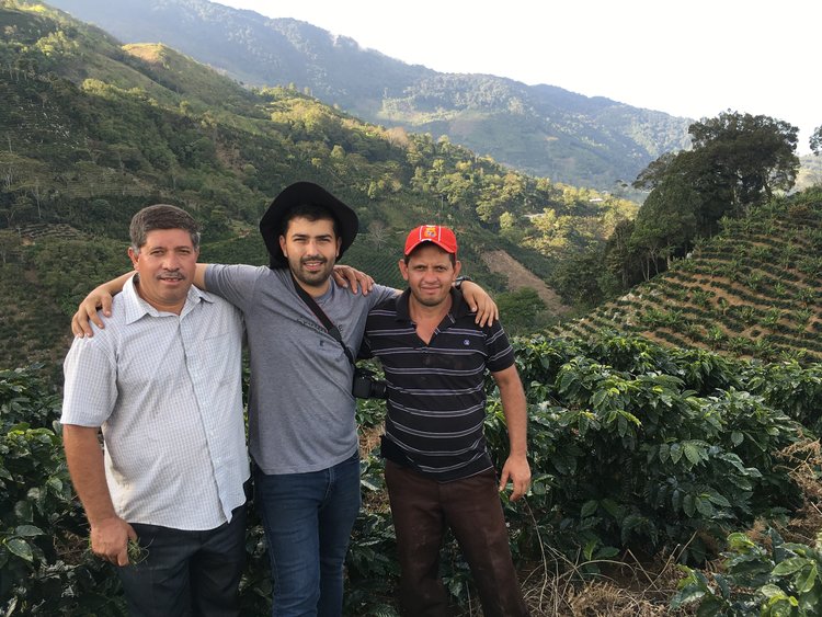 miguel Moreno producteur Santa Barbara Honduras